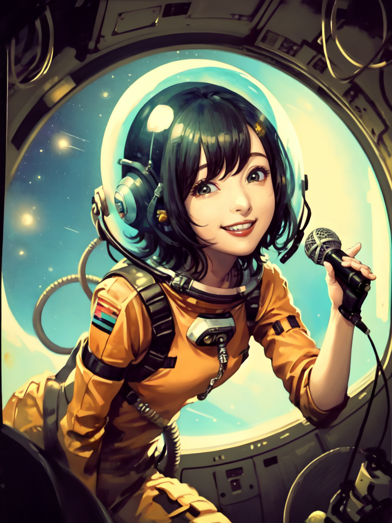 00011-739356448-masterpiece, best quality, extremely high detail, sp4c3w0m3n , a smiling woman with short hair, wearing a space suit and helmet.png